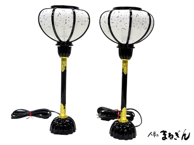 雪洞(ぼんぼり)】コード付 ぼんぼり 菊灯型 13号【高さ約37cm】 雛